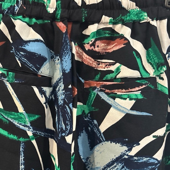 Walter Baker (Anthropologie) NWT Midnight Tulip  Floral Pant Sz S, w/ pockets - Picture 5 of 7